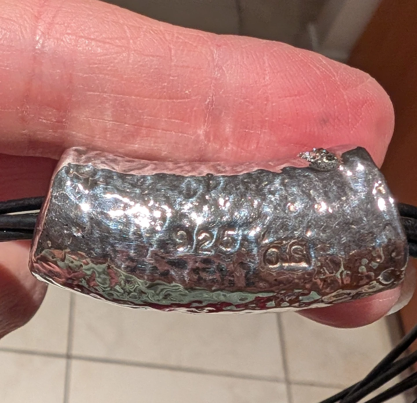 Sterling Silver 925 Choker Necklace - photo 4