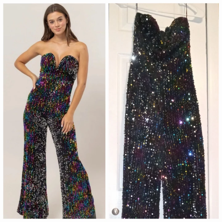 Sequin Romper