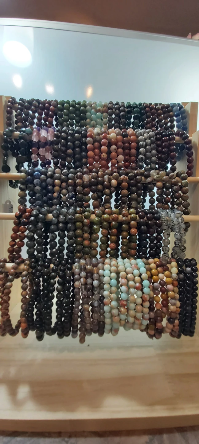 All natural stone bracelets - photo 2