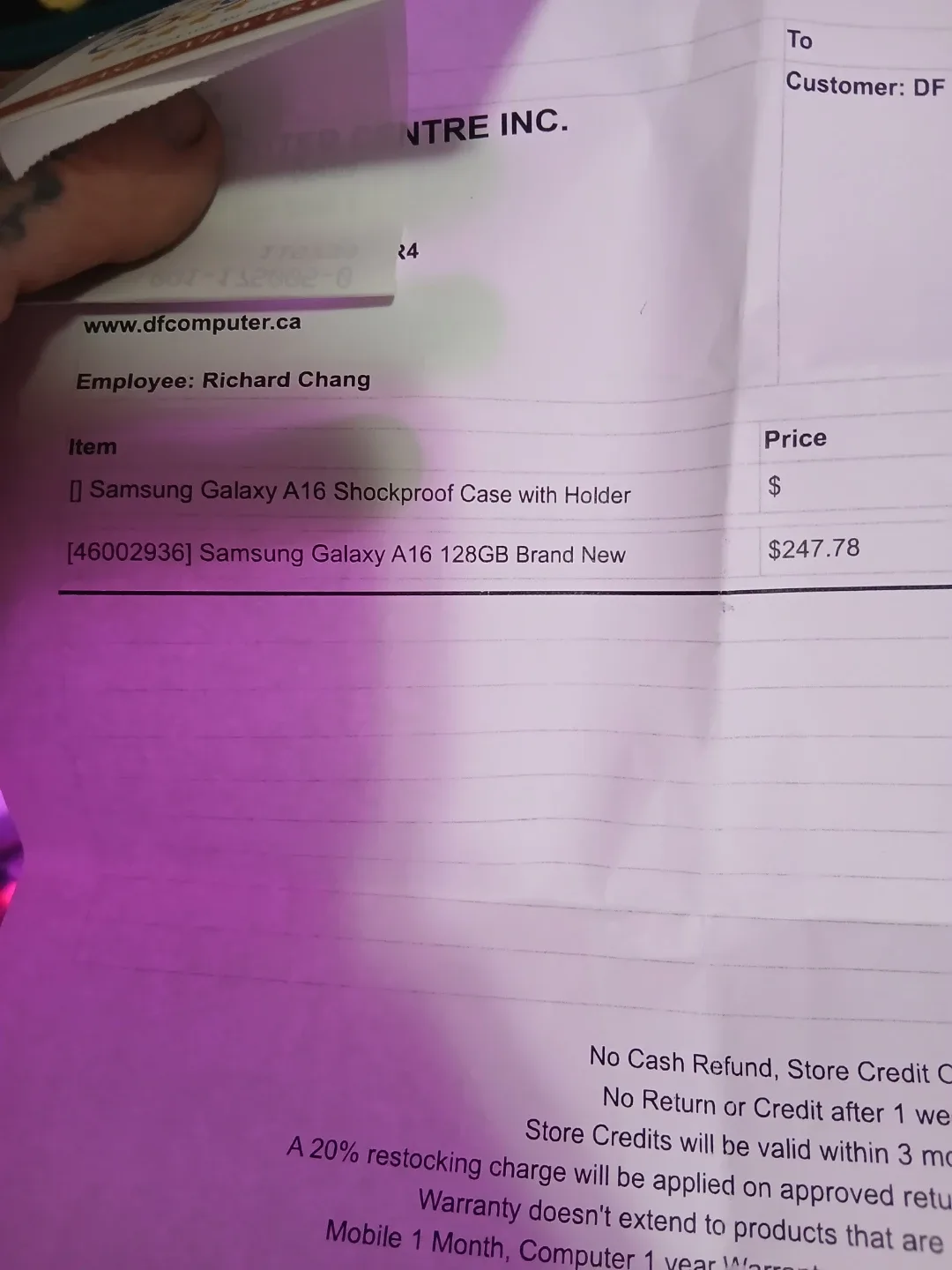 New Samsung Galaxy A16 128GB image indicator(3)