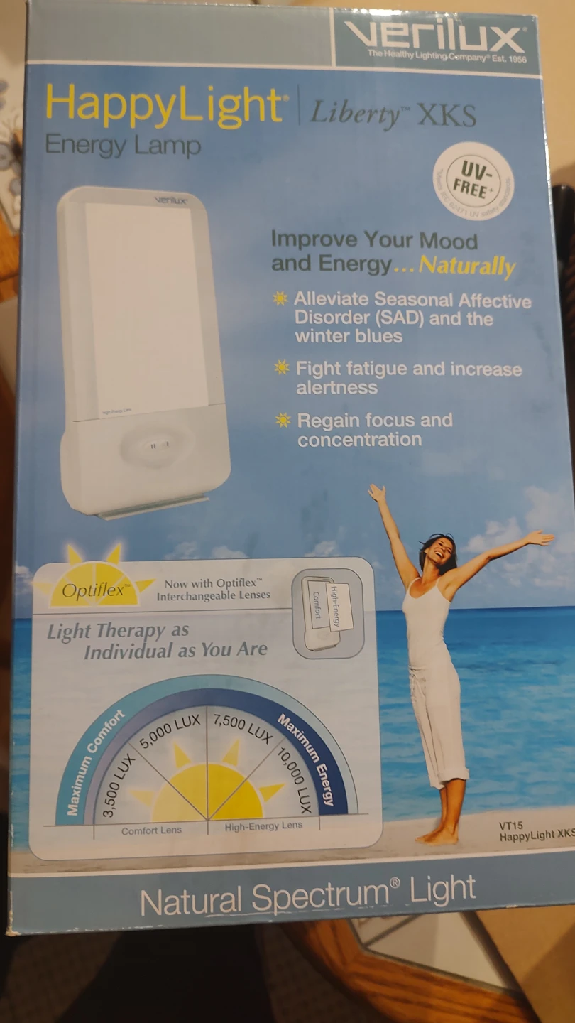 Verilux HappyLight Liberty XKS Energy Lamp - photo 3