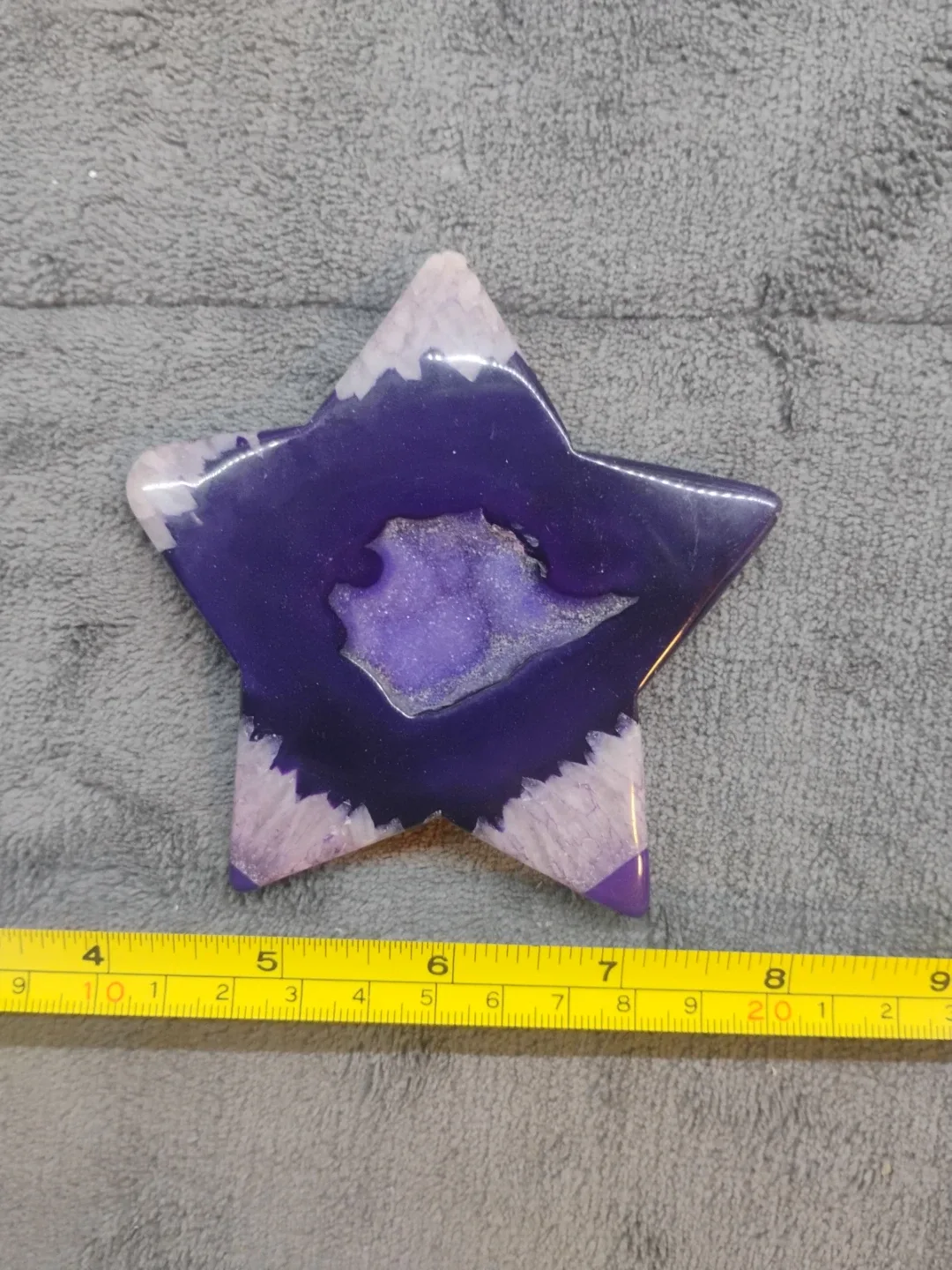 purple Quartz Stars Crystal Specimen Mineral Healing