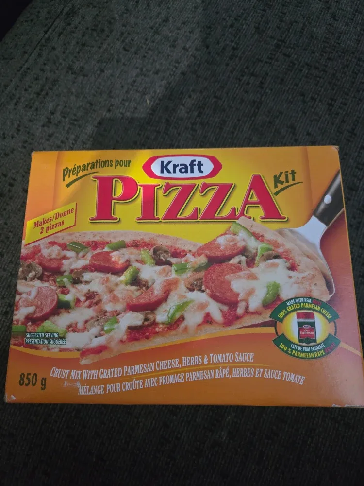 Kraft Pizza Kit - Makes 2 Pizzas