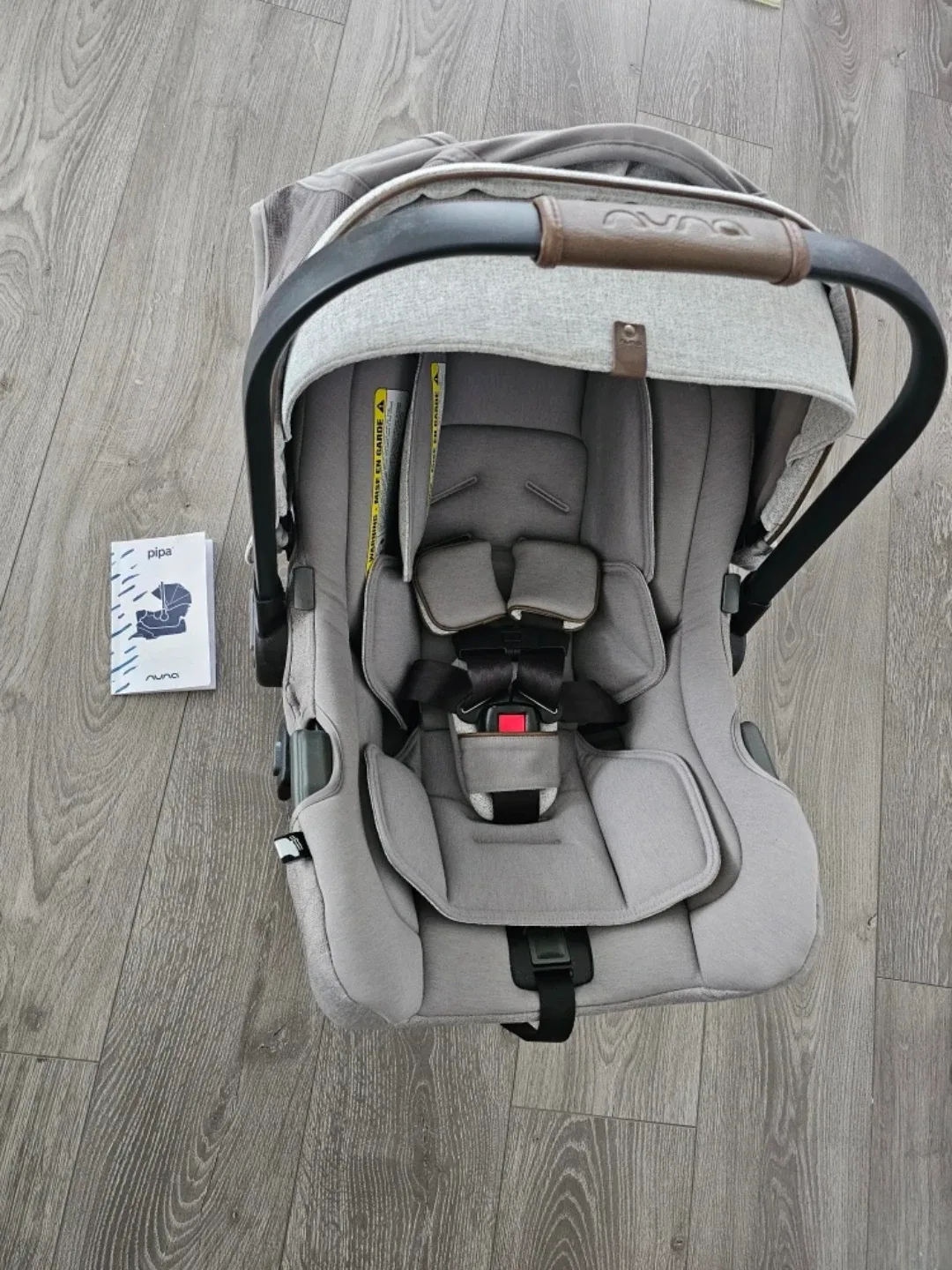 Nuna Pipa Car Seat - Mineral color - Like New (2024) image indicator(7)