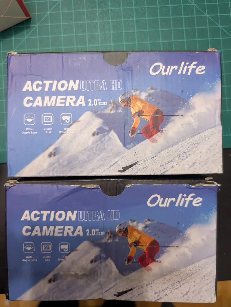 Our Life Action Ultra HD Camera 2.0" LTPS LCD