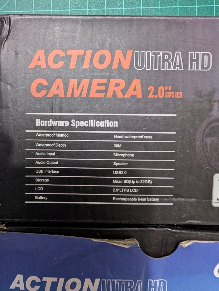 Our Life Action Ultra HD Camera 2.0" LTPS LCD image indicator(2)