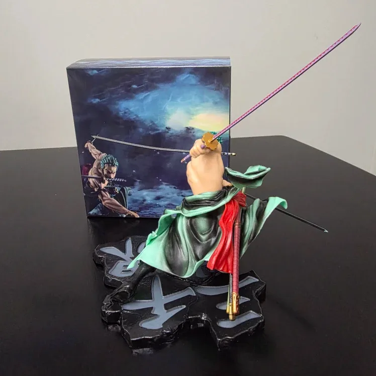 One Piece Zoro Figure (New + Box) Model Collectible Anime Gift image indicator(4)