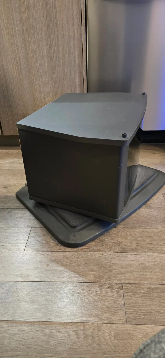 Black Swivel TV Stand image indicator(4)