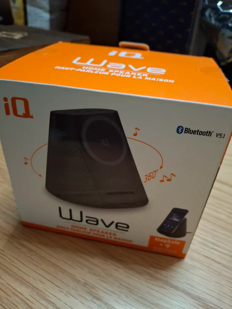 iQ Wave Home Speaker with MagSafe - Open Box! #Cleanout image indicator(2)