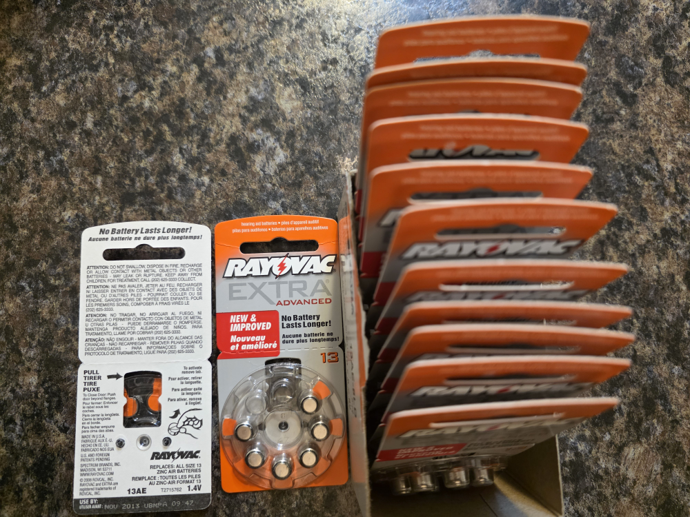 Hearing Aid Batteries