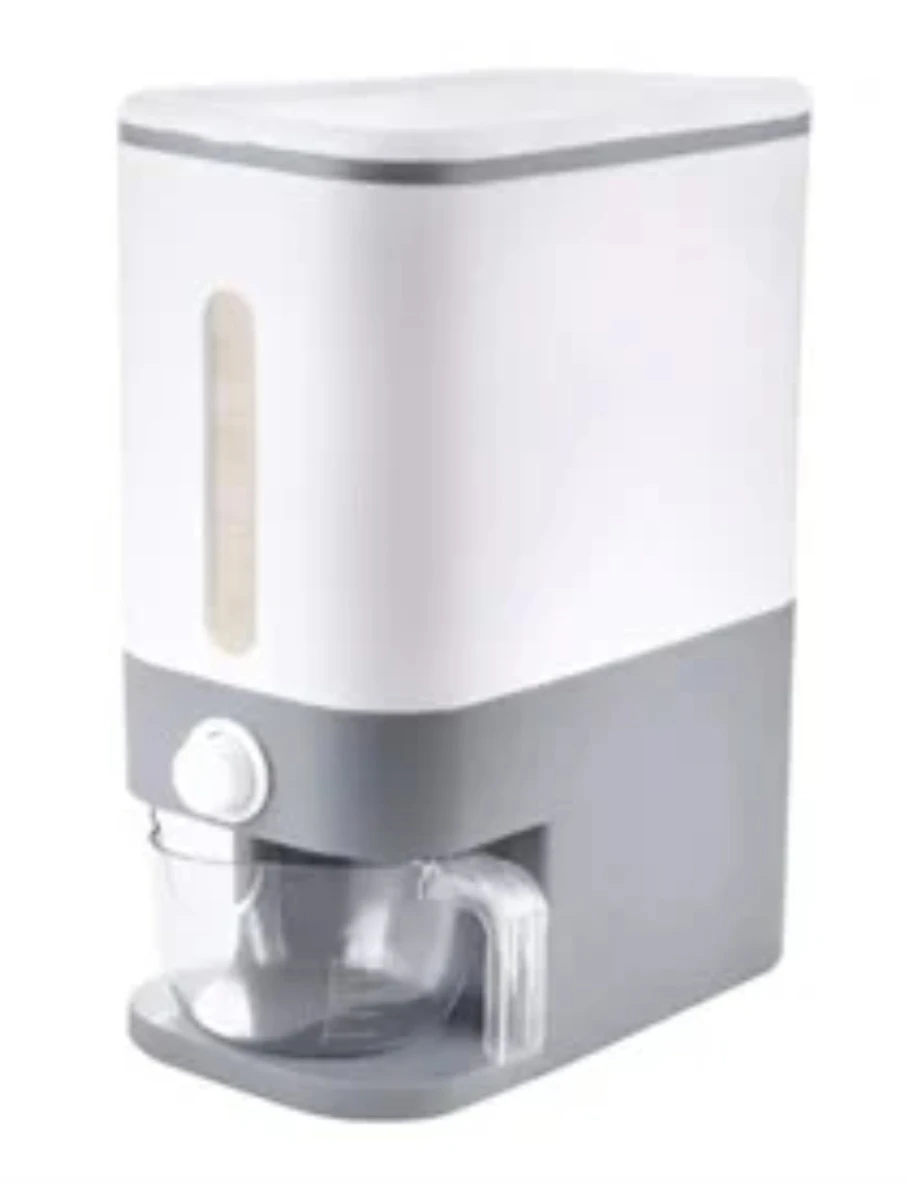 Rice Dispenser - White & Grey