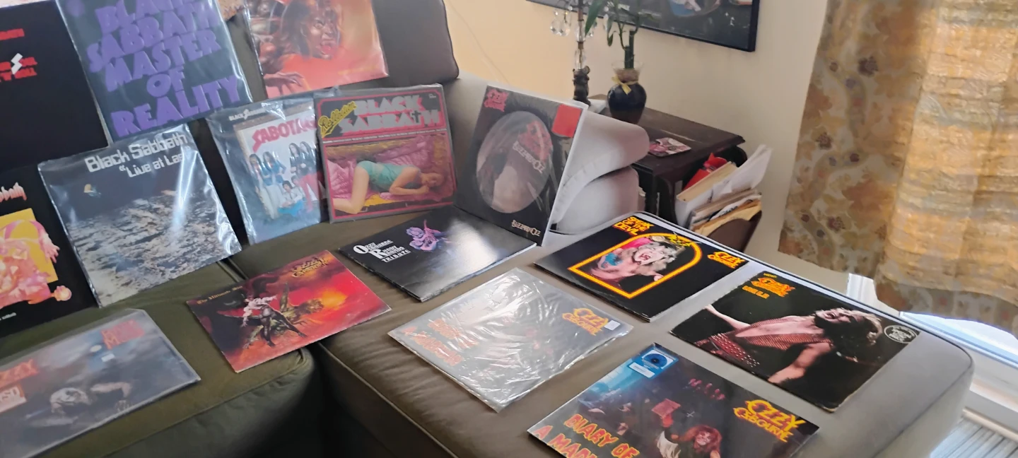 Black Sabbath & Ozzy Osbourne Vinyl Records Collection - photo 5