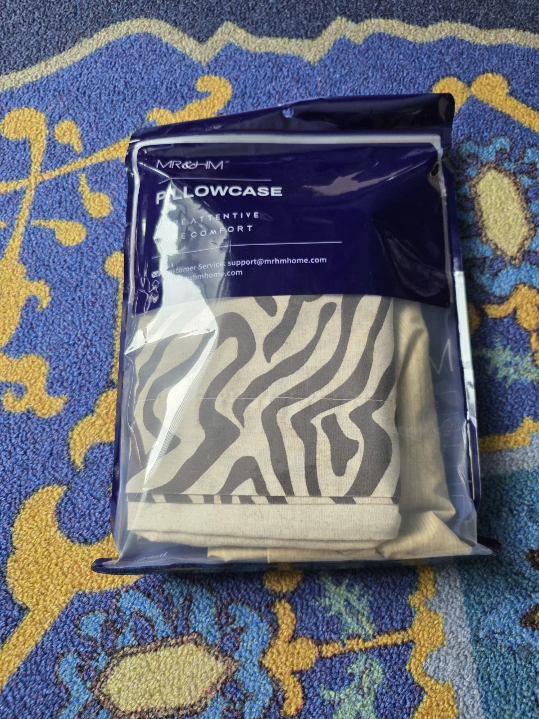 pillowcase, reused pillowcase packaging!