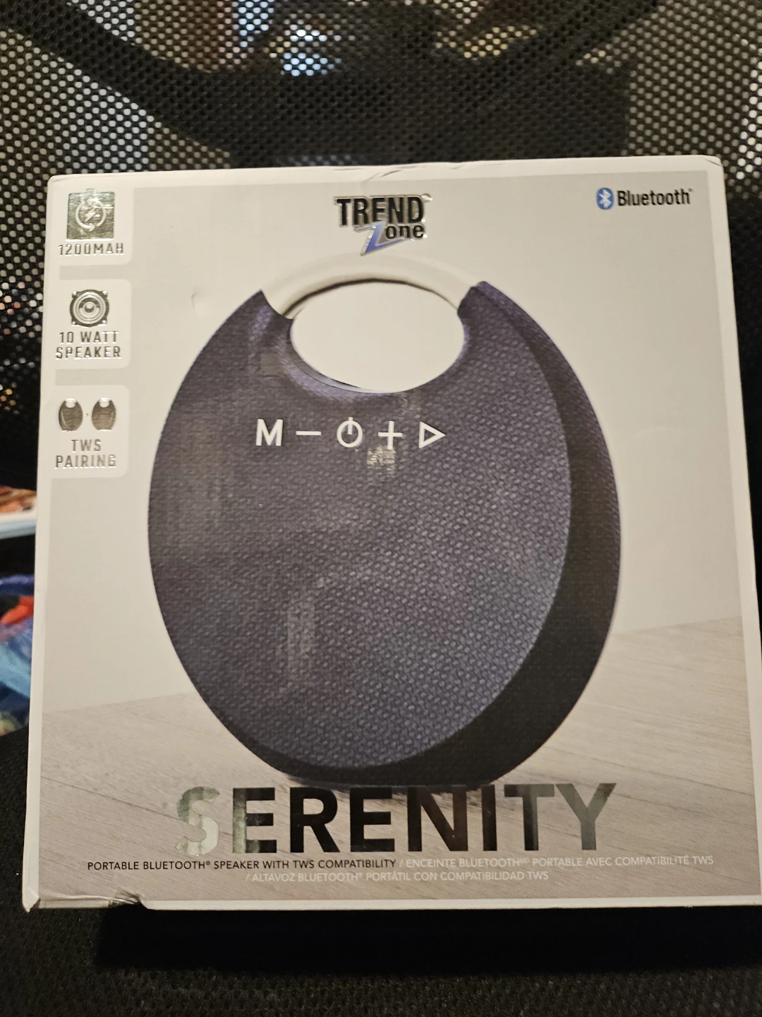 Trend One Serenity Bluetooth Speaker - Like New! - photo 2
