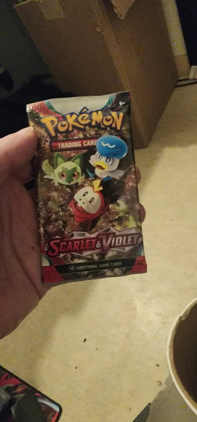 5 Pokemon Scarlet & Violet Booster Pack
