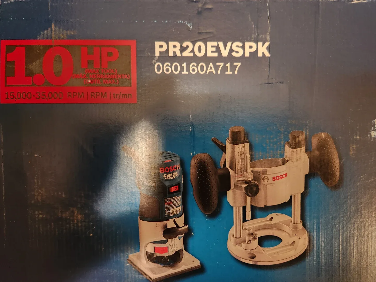 Bosch PR20EVS Router Combo Kit