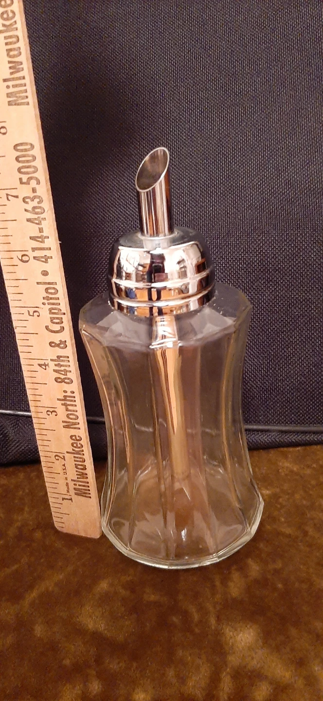 Vintage Bistro style Glass Sugar Dispenser - photo 3