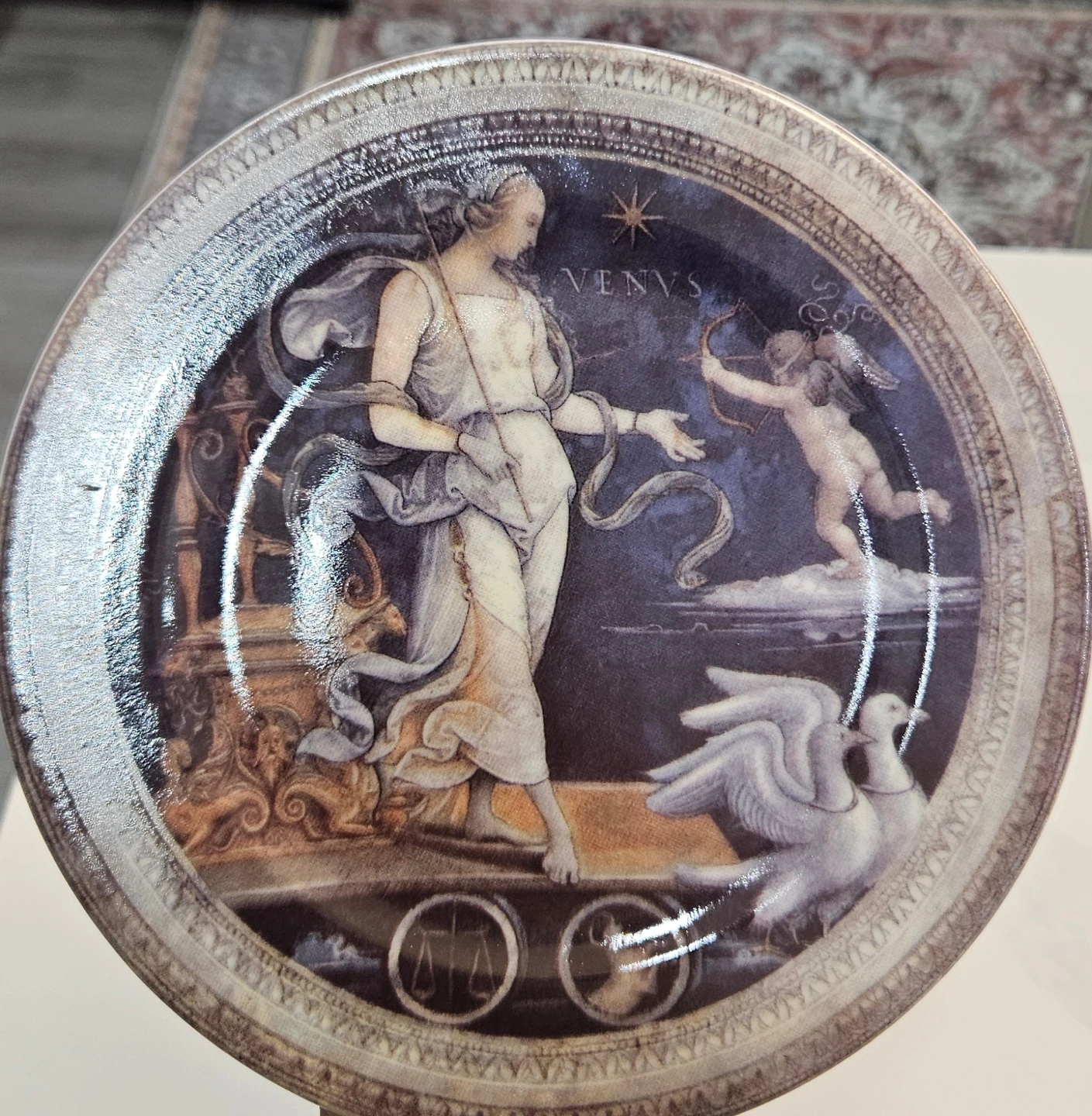 Limoges Venus Decorative Plate - 8.5 inch