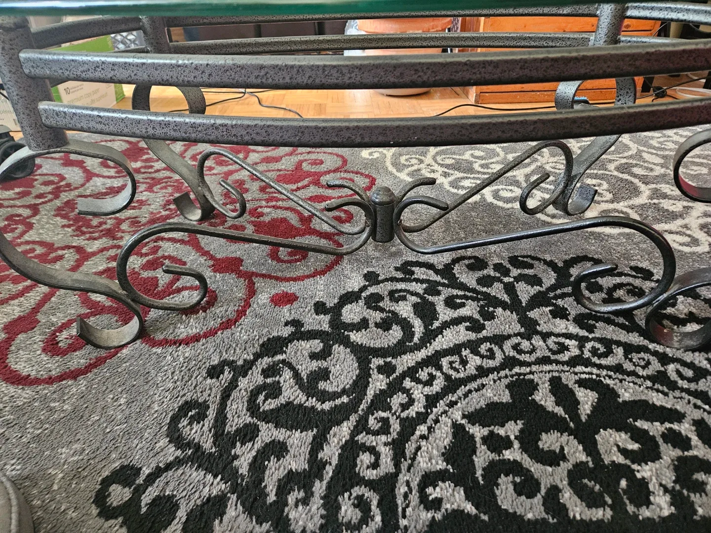 Glass Top Coffee Table #Cleanout image indicator(5)