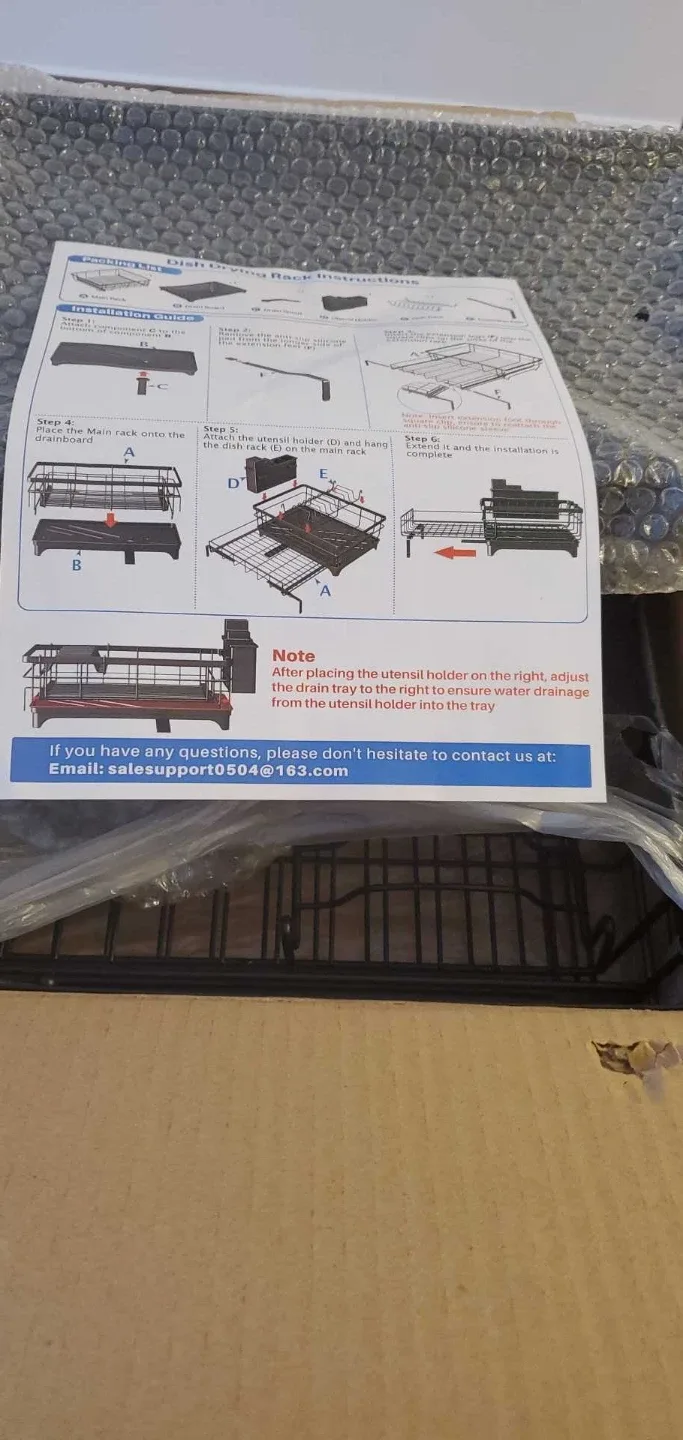 Dish Drying Rack - New in Box! image indicator(2)