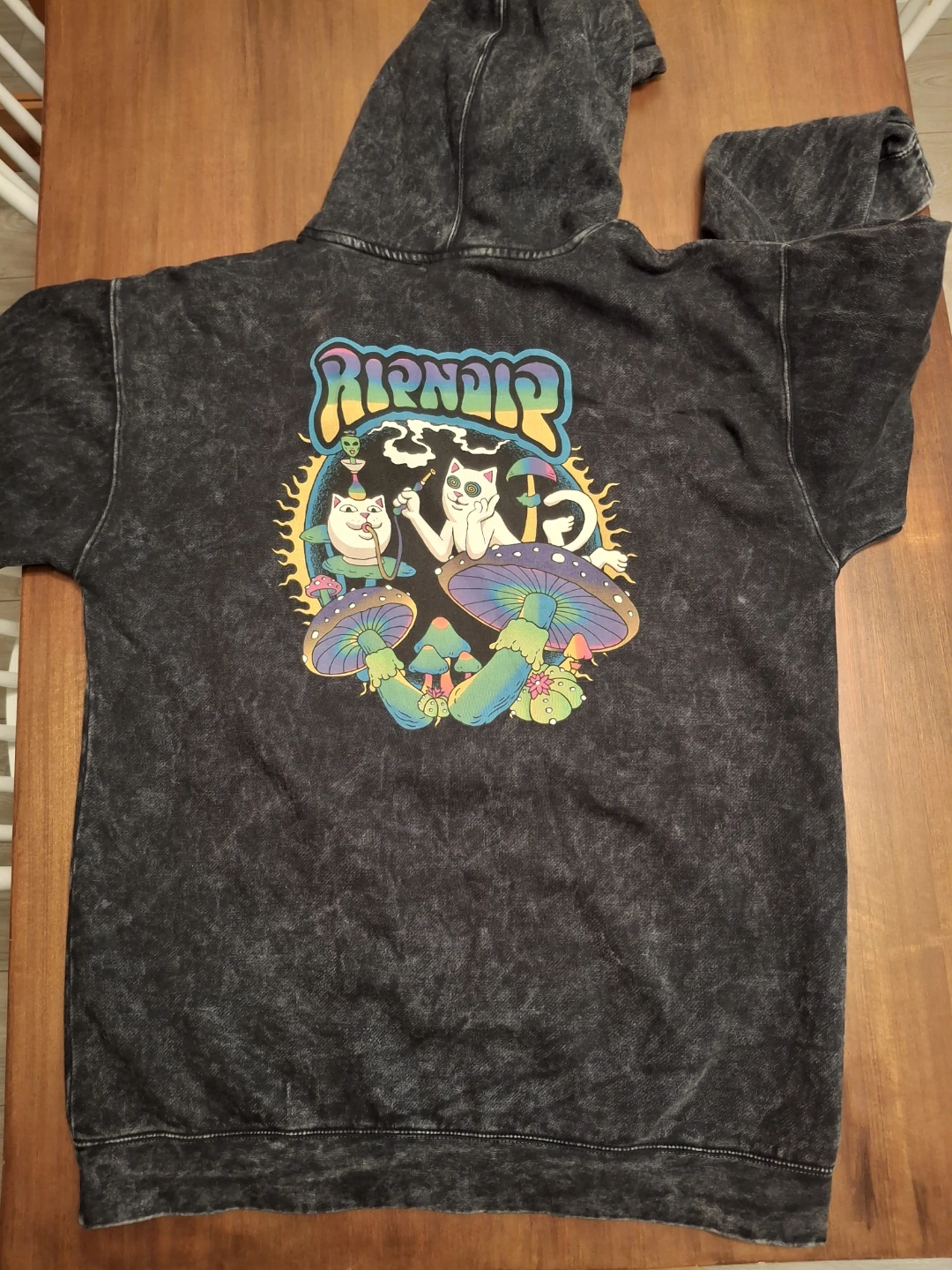 Ripndip Hoodie - Black, Size XL - photo 4