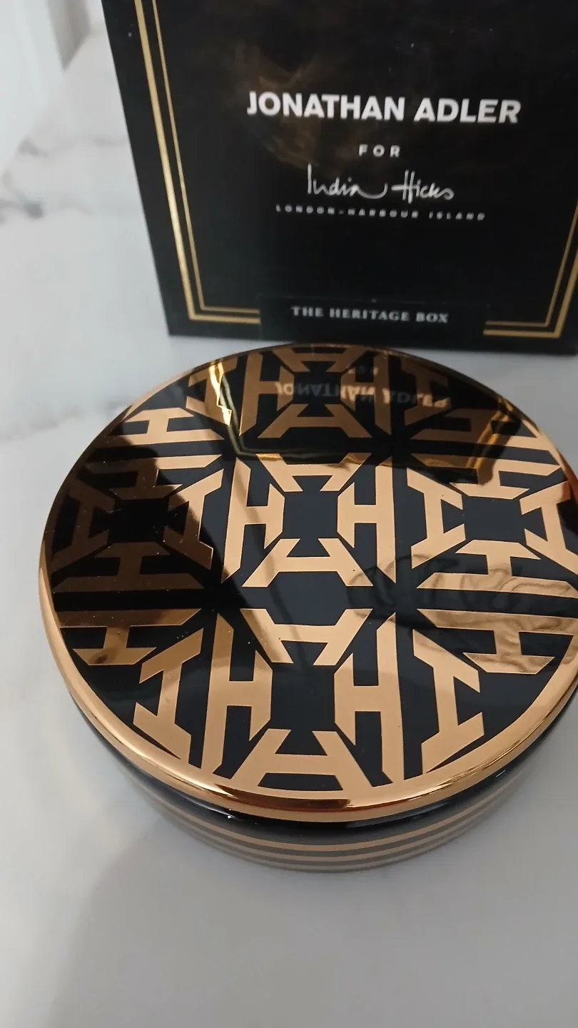 Jonathan Adler set of 2 ceramic trinket vessels image indicator(4)