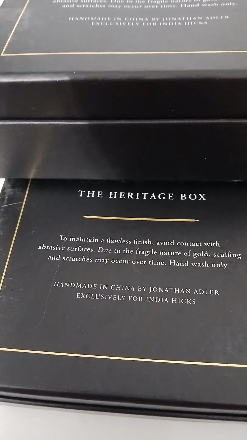 Jonathan Adler set of 2 ceramic trinket vessels image indicator(6)