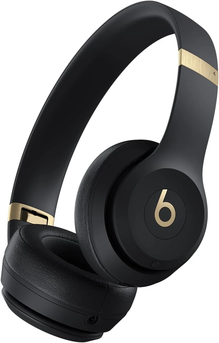 Beats Solo 4 Black & Gold Headphones - New in Box