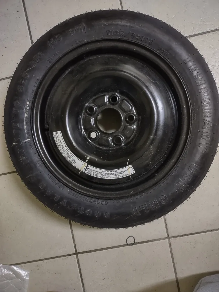 #cleanout Goodyear T135/90D15 Spare Tire for Honda accord