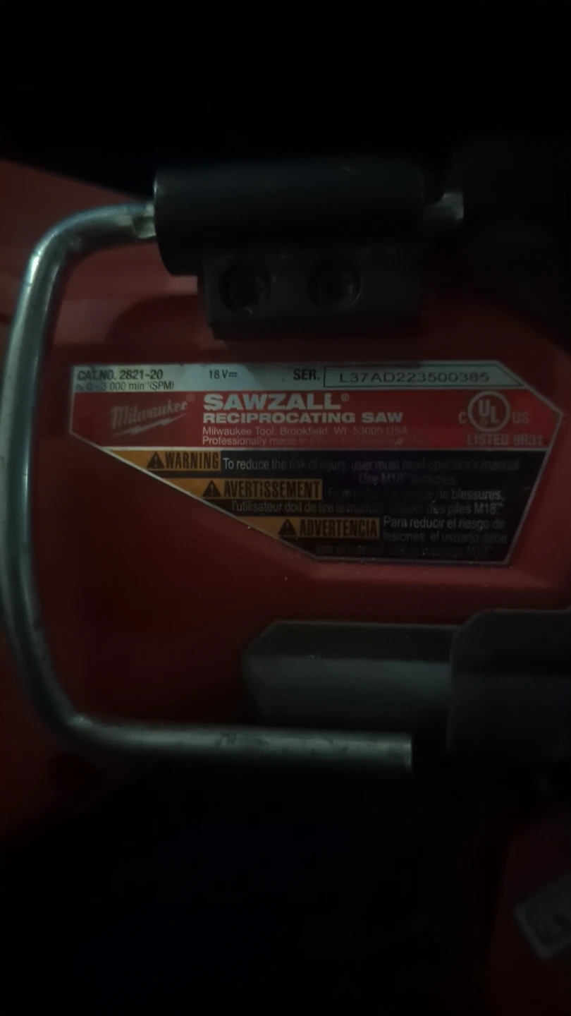 Milwaukee Sawzall Fuel M18 Gen 2 - photo 4