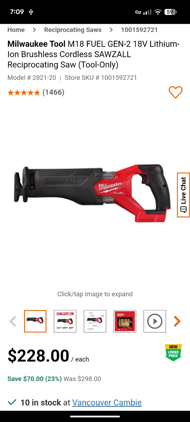 Milwaukee Sawzall Fuel M18 Gen 2 - photo 5