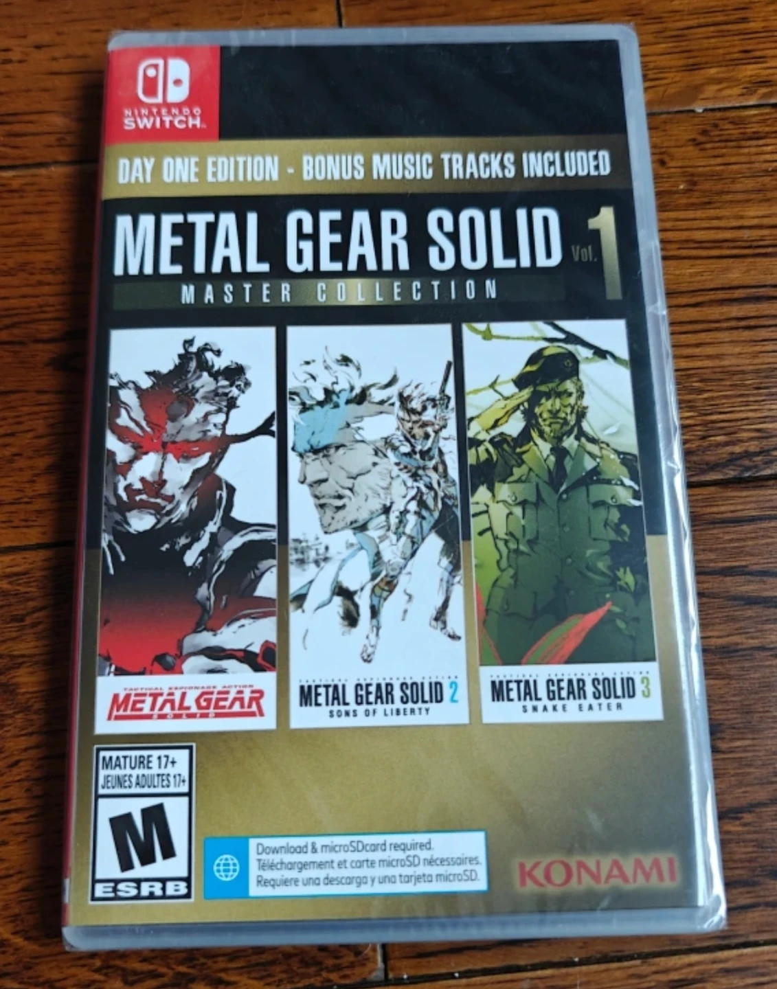 Metal Gear Solid Master Collection Vol. 1 (Switch 1, 2) (new)