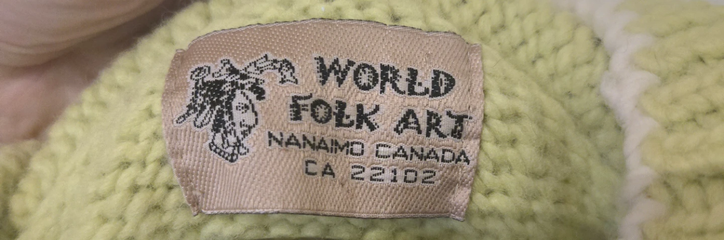 Vintage World Folk Art Imports Wool Hooded Sweater - photo 5