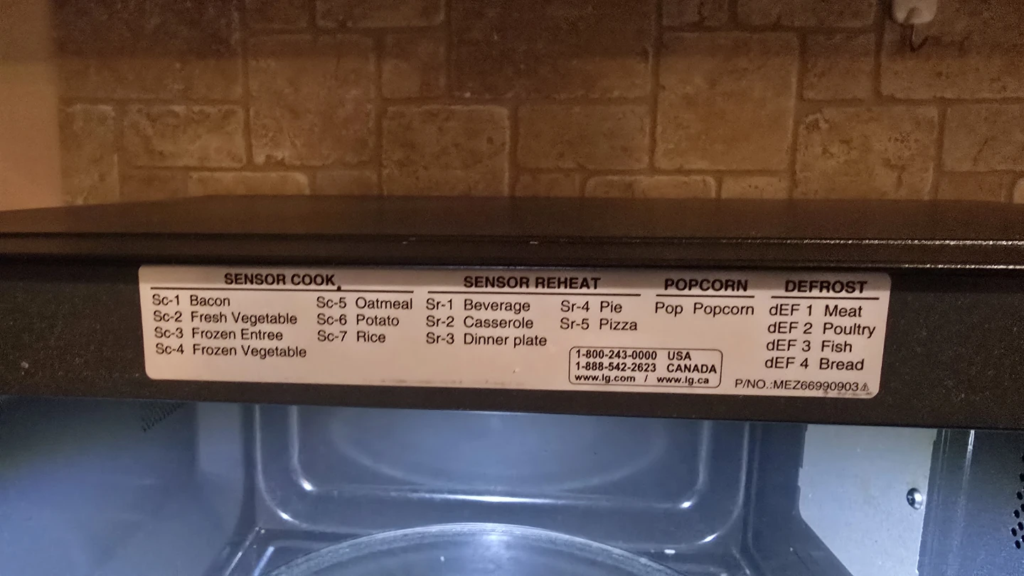 LG Smart Inverter Microwave Oven - Black - photo 5