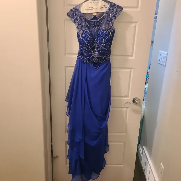 Blue Formal Gown- Grad dress image indicator(2)