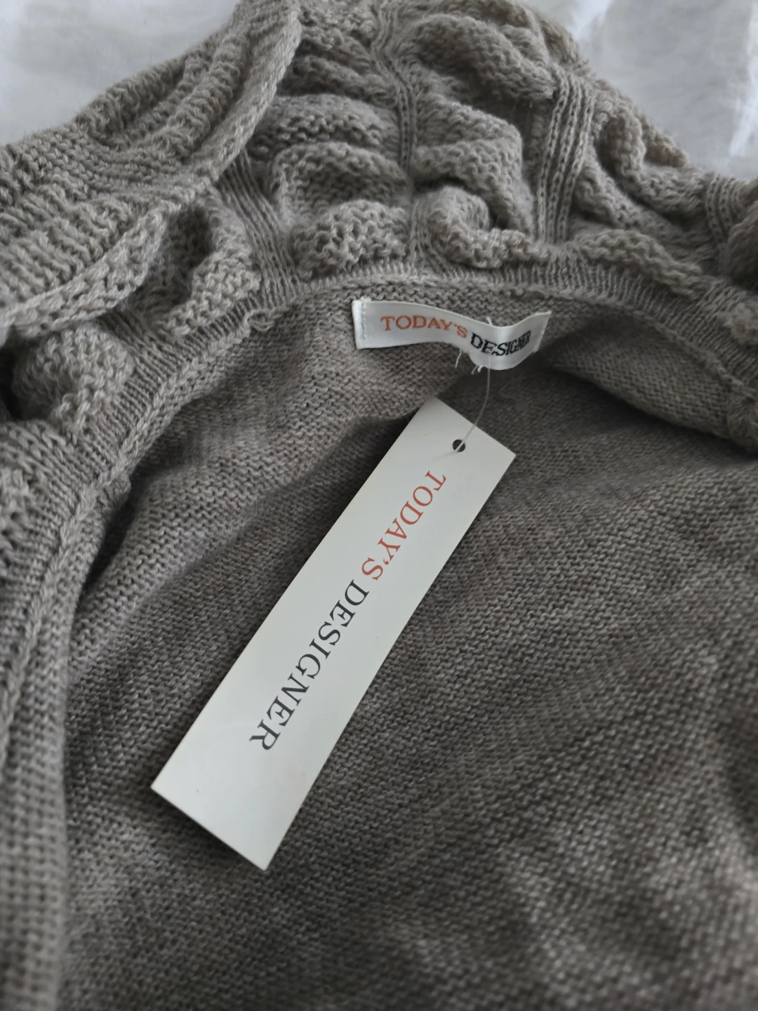 Today's Designer Knit Cardigan NWT #thriftypicks - photo 2