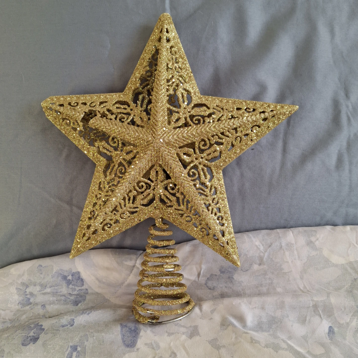 Gold Christmas Tree Topper