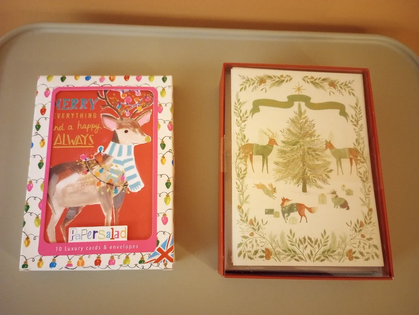 2 Boxes of Christmas Cards