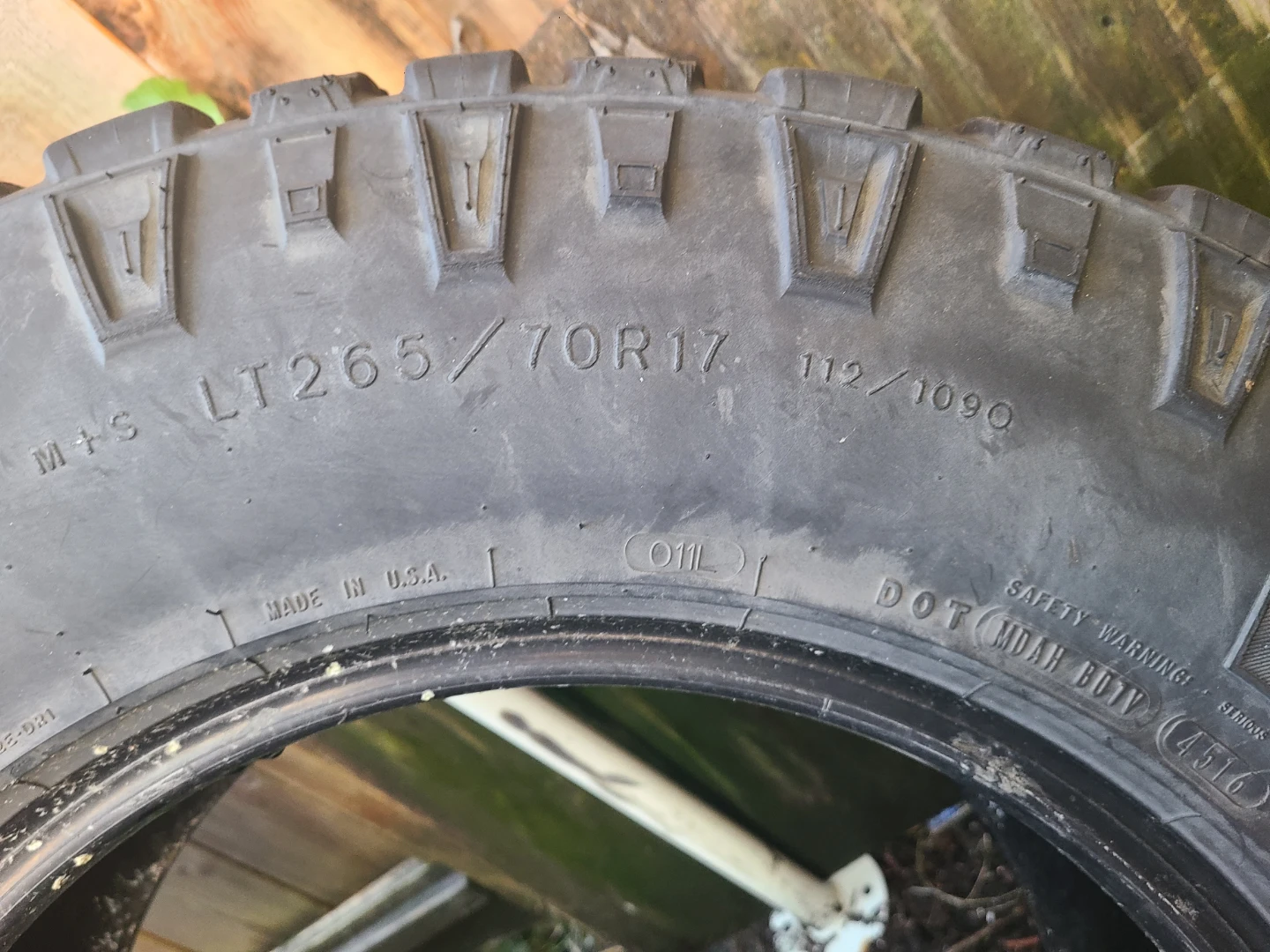 Goodyear Wrangler Tire LT265/70R17 - photo 3