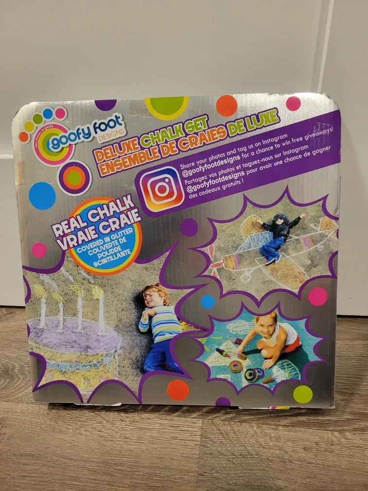 Ice Cream and Doughnut Deluxe Chalk Set - New image indicator(2)