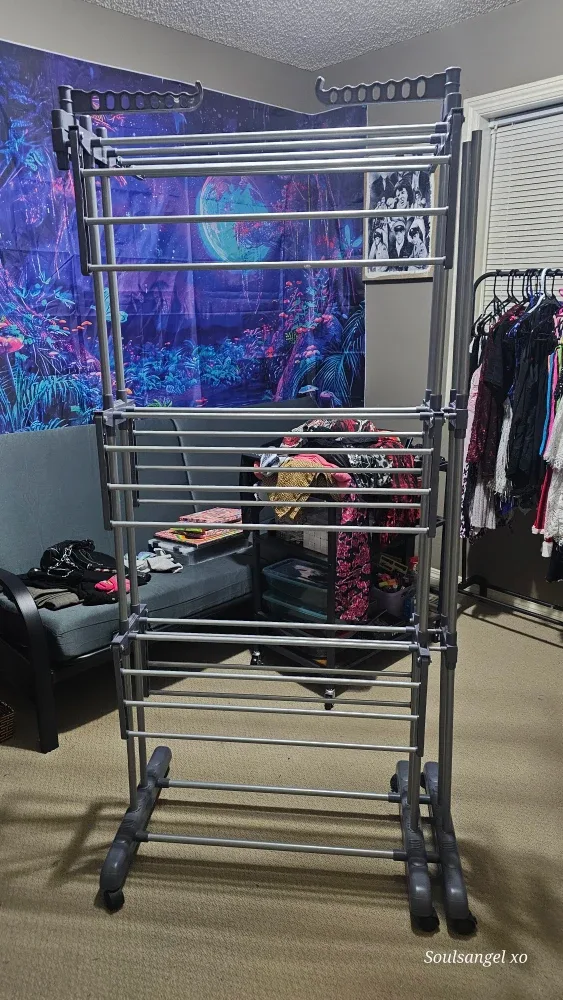 Rolling Clothes Drying Rack image indicator(4)