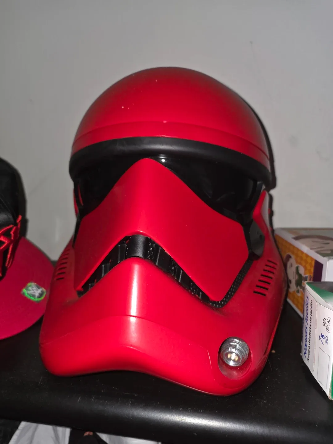 Star Wars Red Stormtrooper Helmet