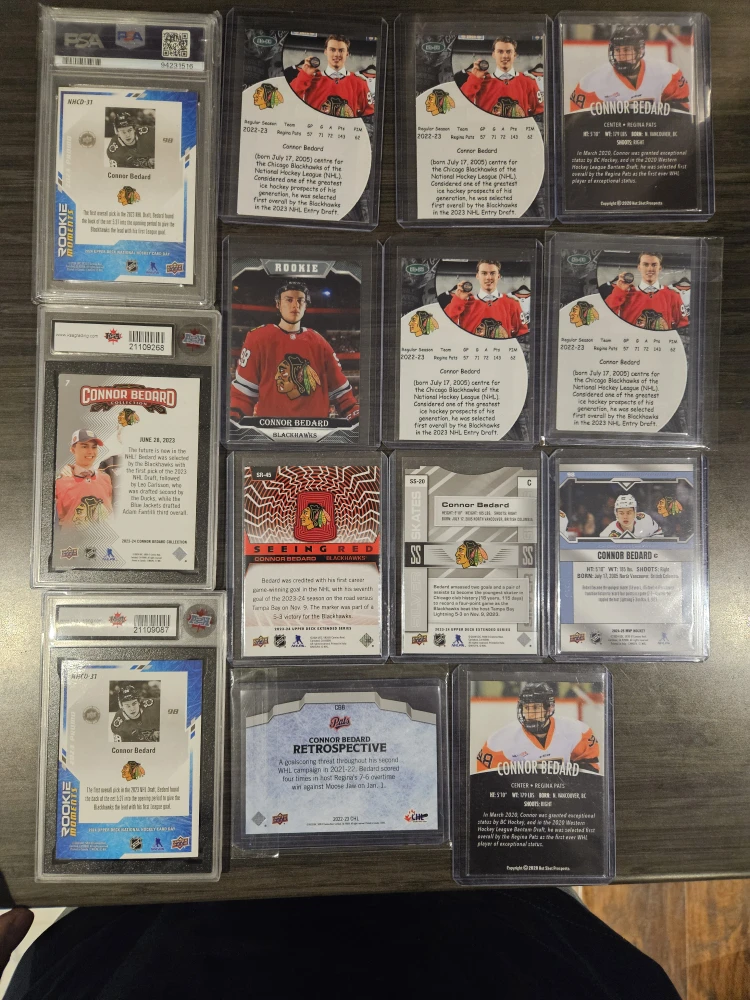 Connor Bedard Hockey Rookie Cards - photo 2