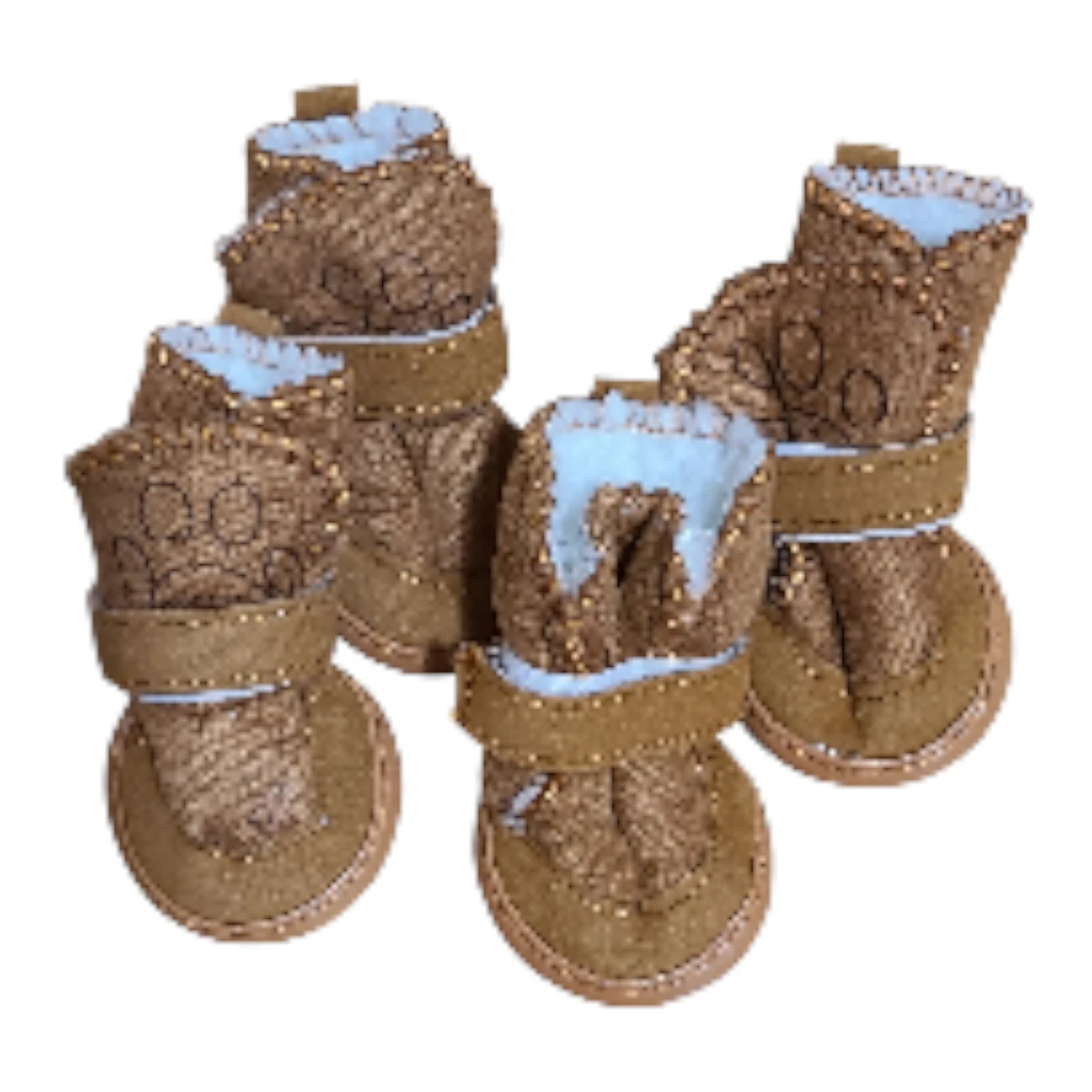SHPET Dog Boots Size 3 - Brown
