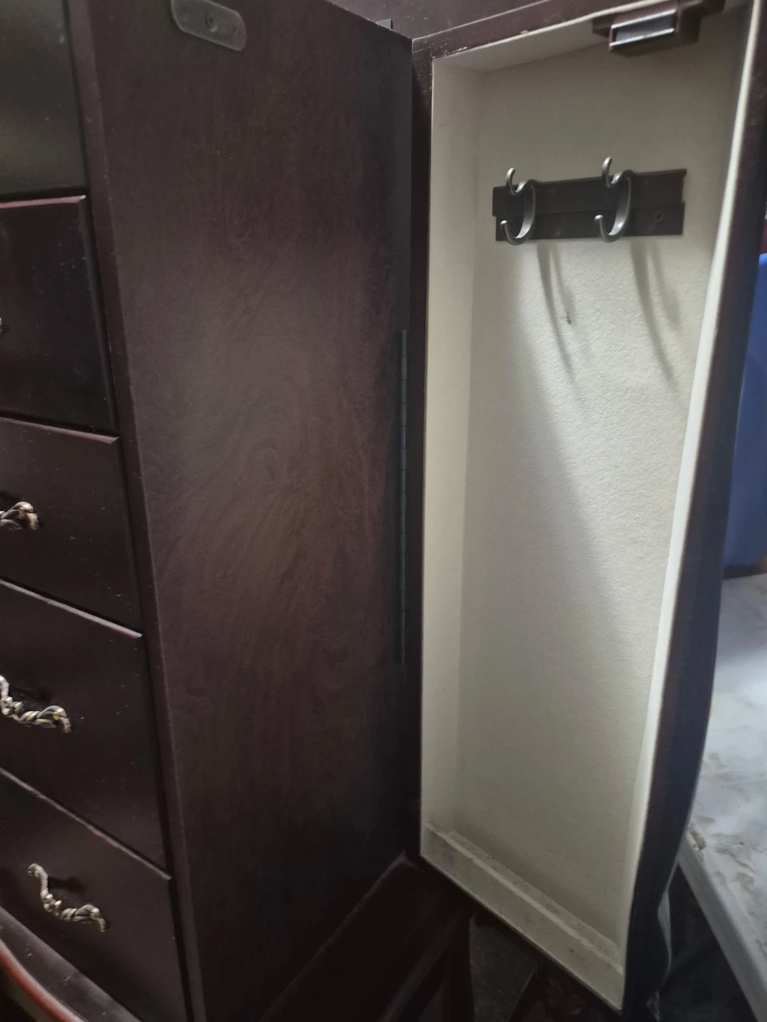 Jewelry Armoire - Dark Wood - photo 3