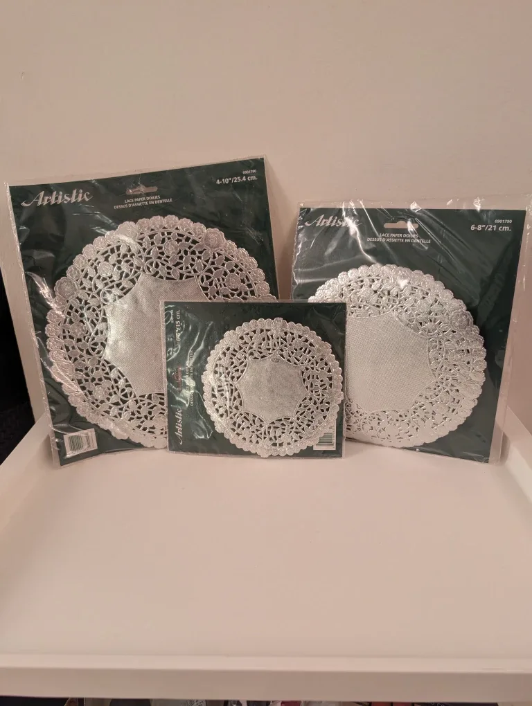 Artistic Lace Paper Doilies Set #Cleanout