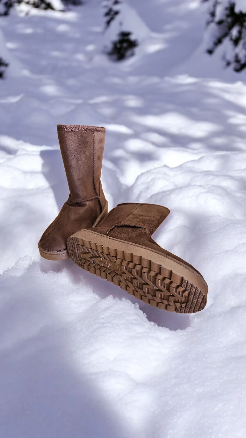 Brown Winter Boots Fashionable Mid-Calf - photo 4