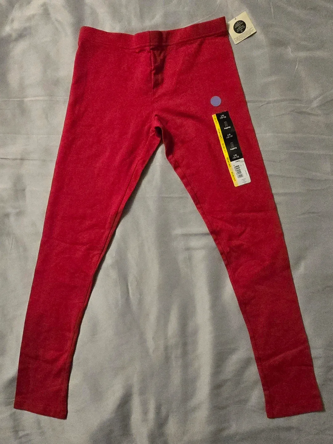 NEW! Red Leggings! Girls Size L (10-12)