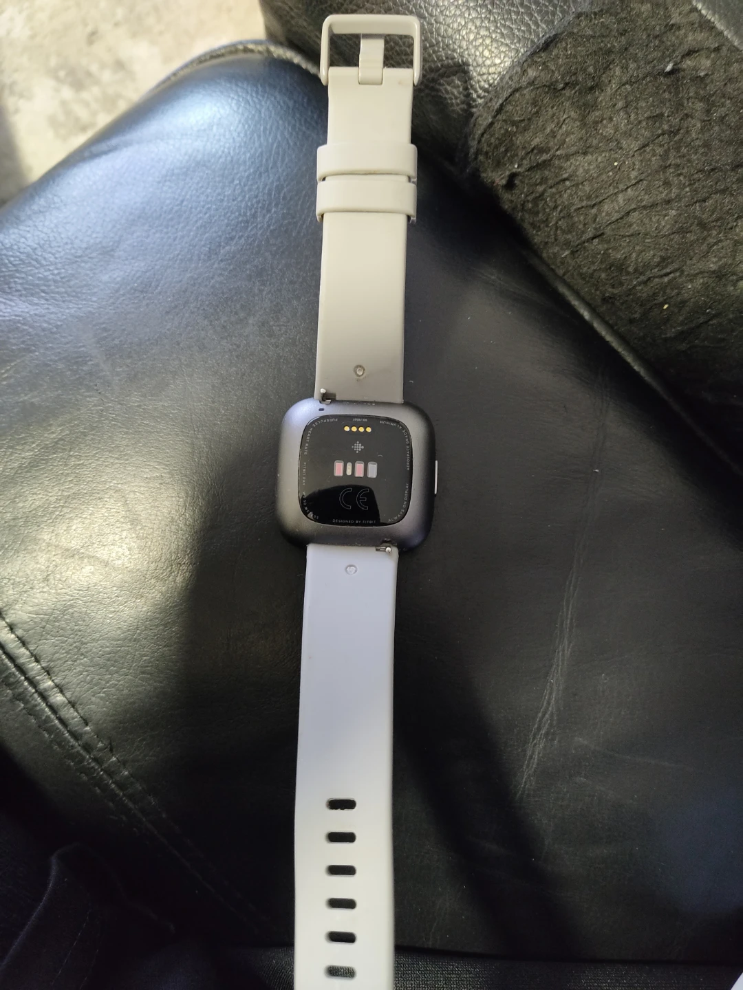 Fitbit Versa 2 Smartwatch - Grey, S/P + L/G Size - photo 3