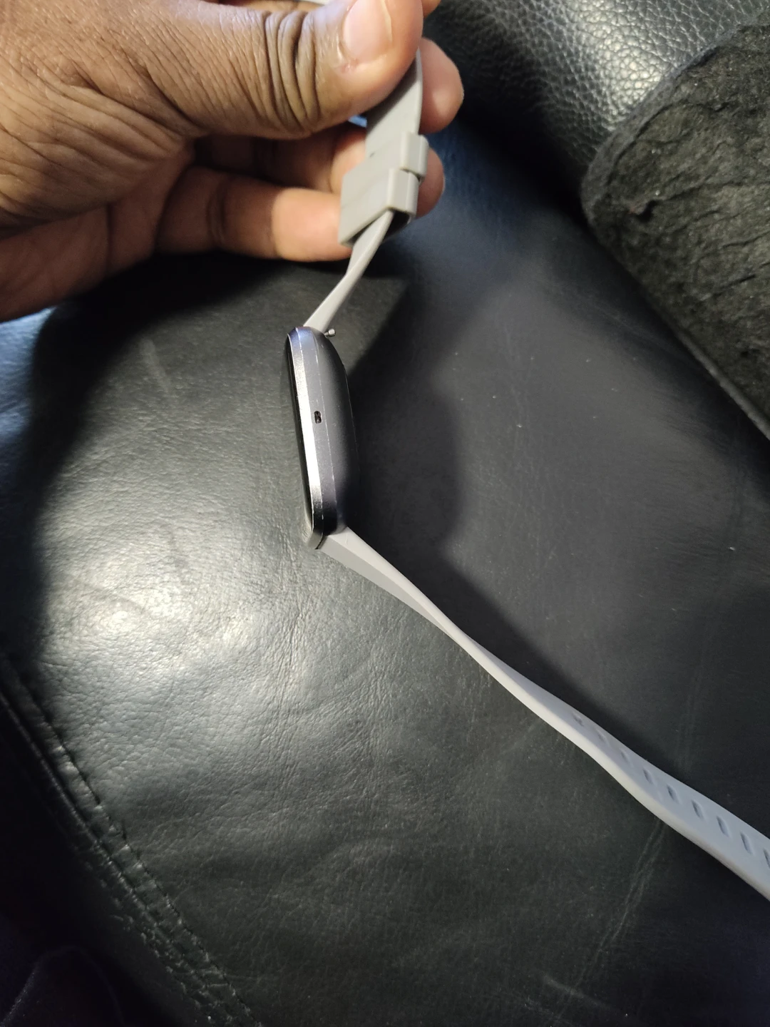 Fitbit Versa 2 Smartwatch - Grey, S/P + L/G Size - photo 4